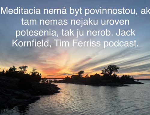 Jack Kornfield o úzkosti, smrti